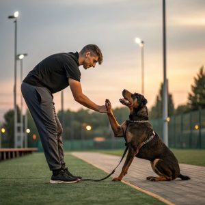 HARD DOG آموزش فرمان دست دادن به سگ